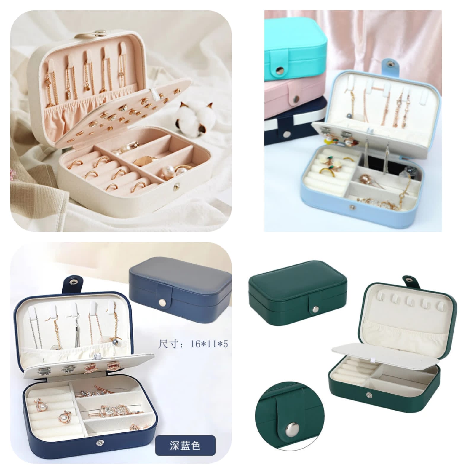 Portable Jewelry Case - Organizer