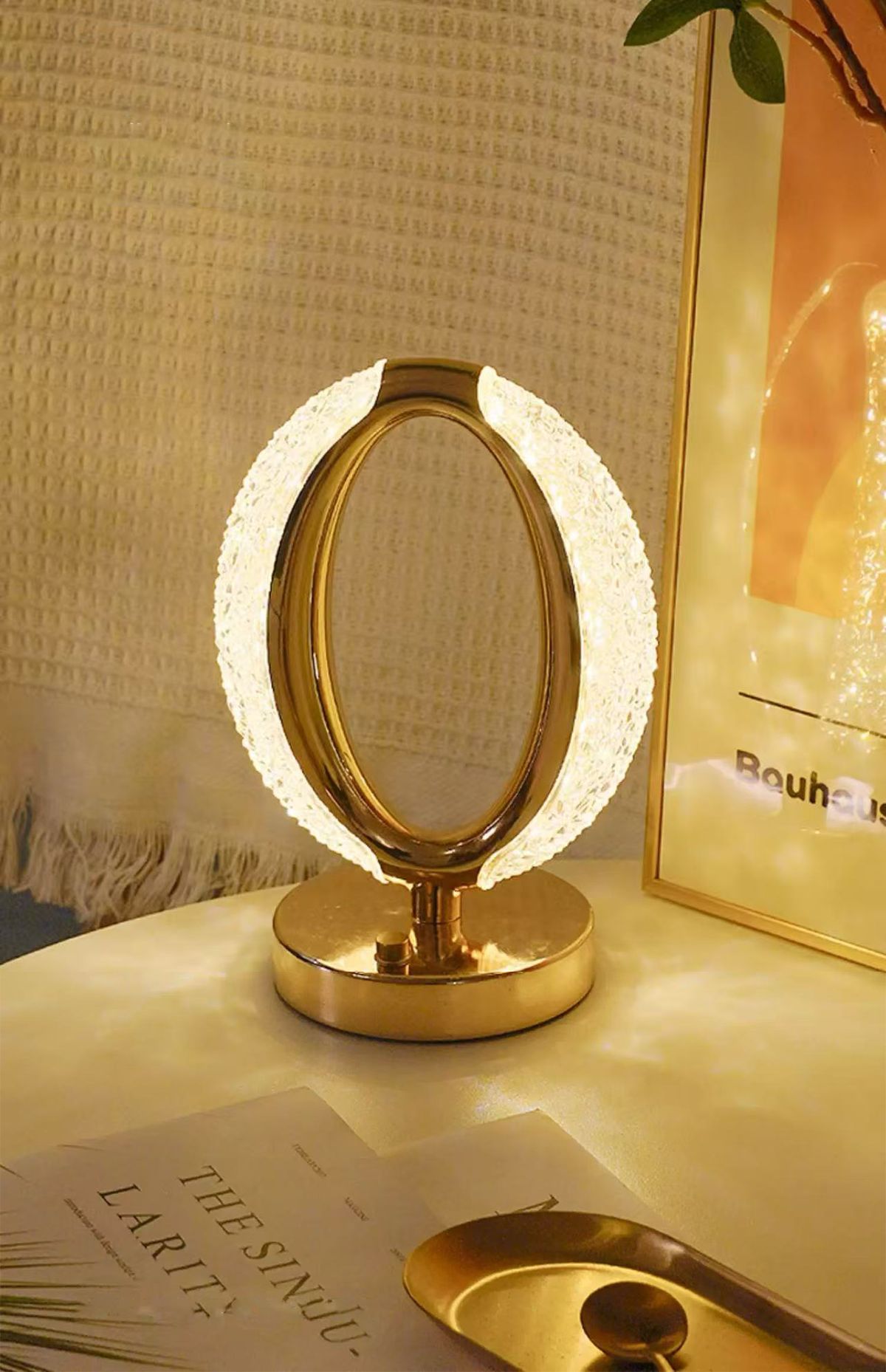 Touch Control Oval Mood Lamp