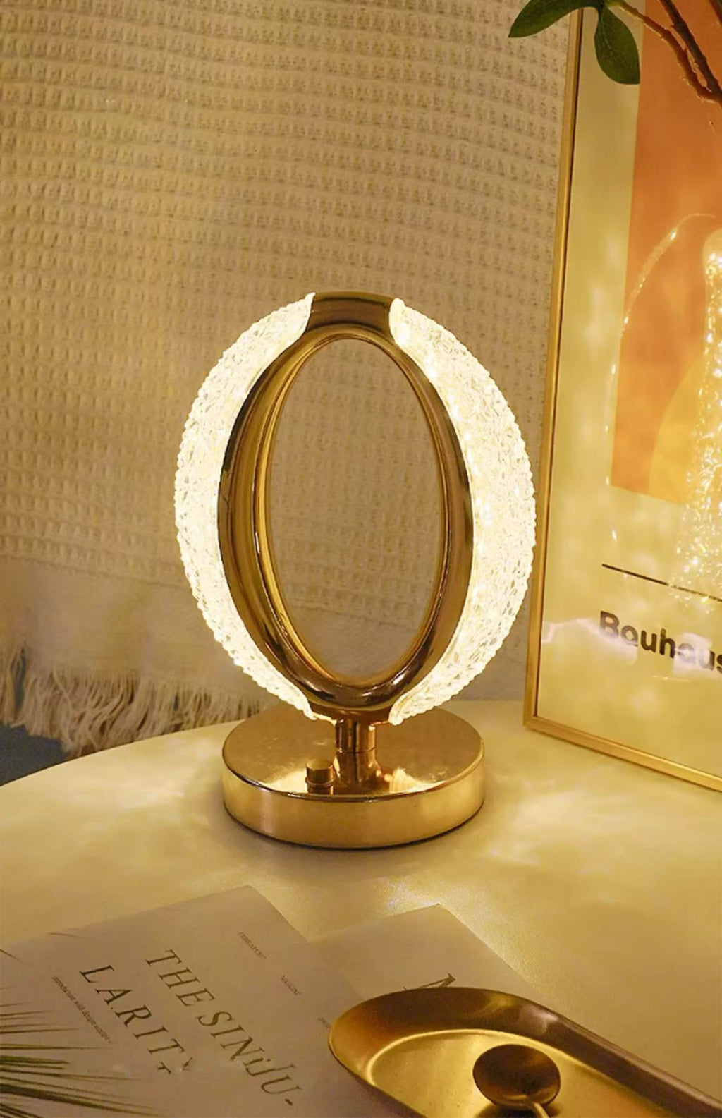 Touch Control Oval Mood Lamp