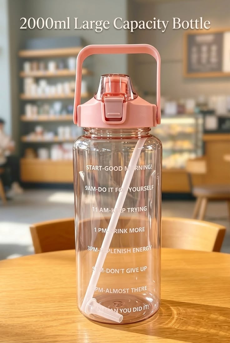 Crystal Clear 2Litre Water Bottle