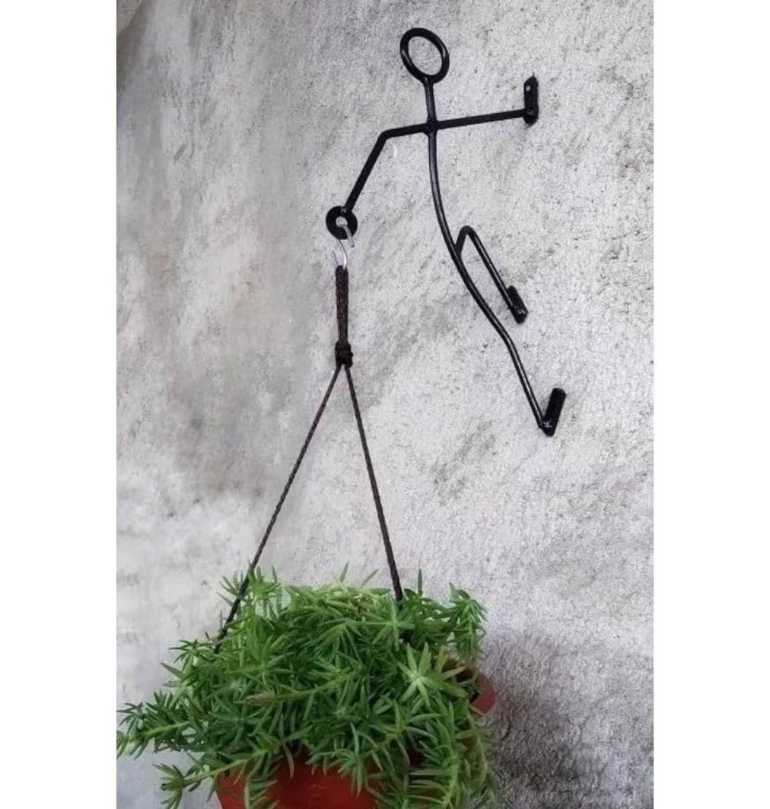 Wall Basket Stand - Metal Body
