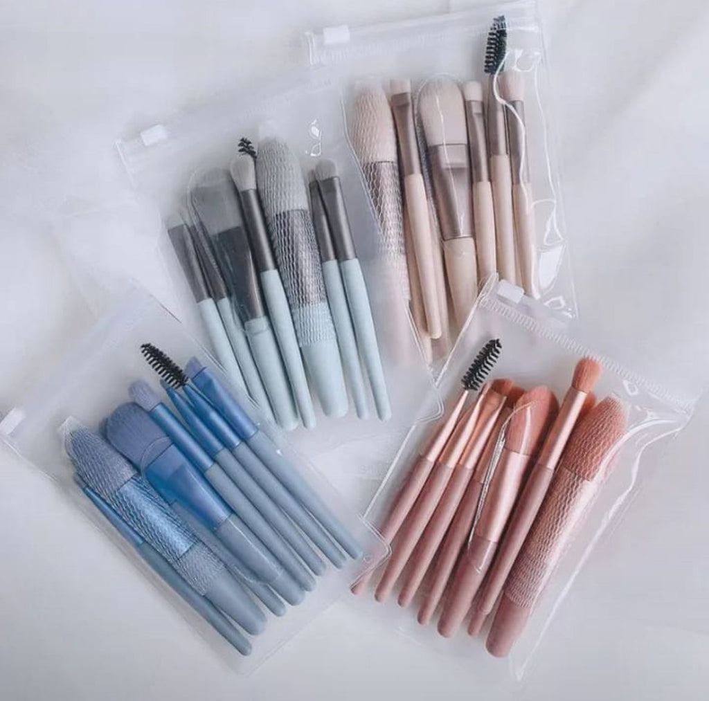 360° Rotating Brush Holder With 8-Piece Brush Set