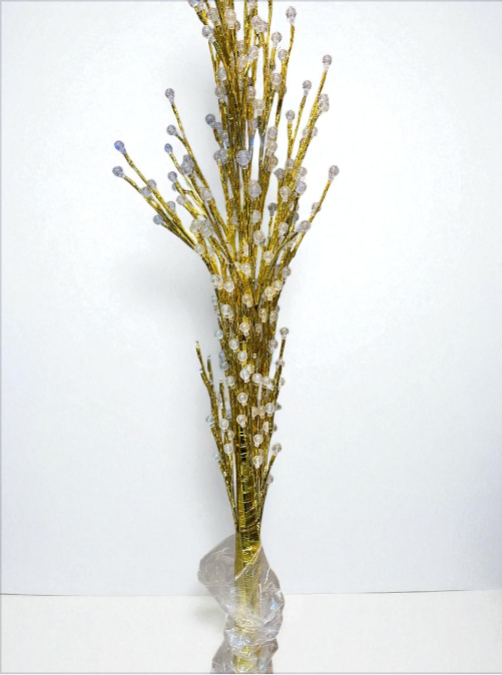 Decorative Gold LED Twig Tree Lamp