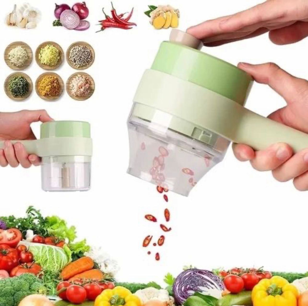 Rechargeable Hammer Chopper -Kitchen Essential