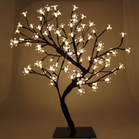 Lighted Cherry Blossom Tree - Table Lamp