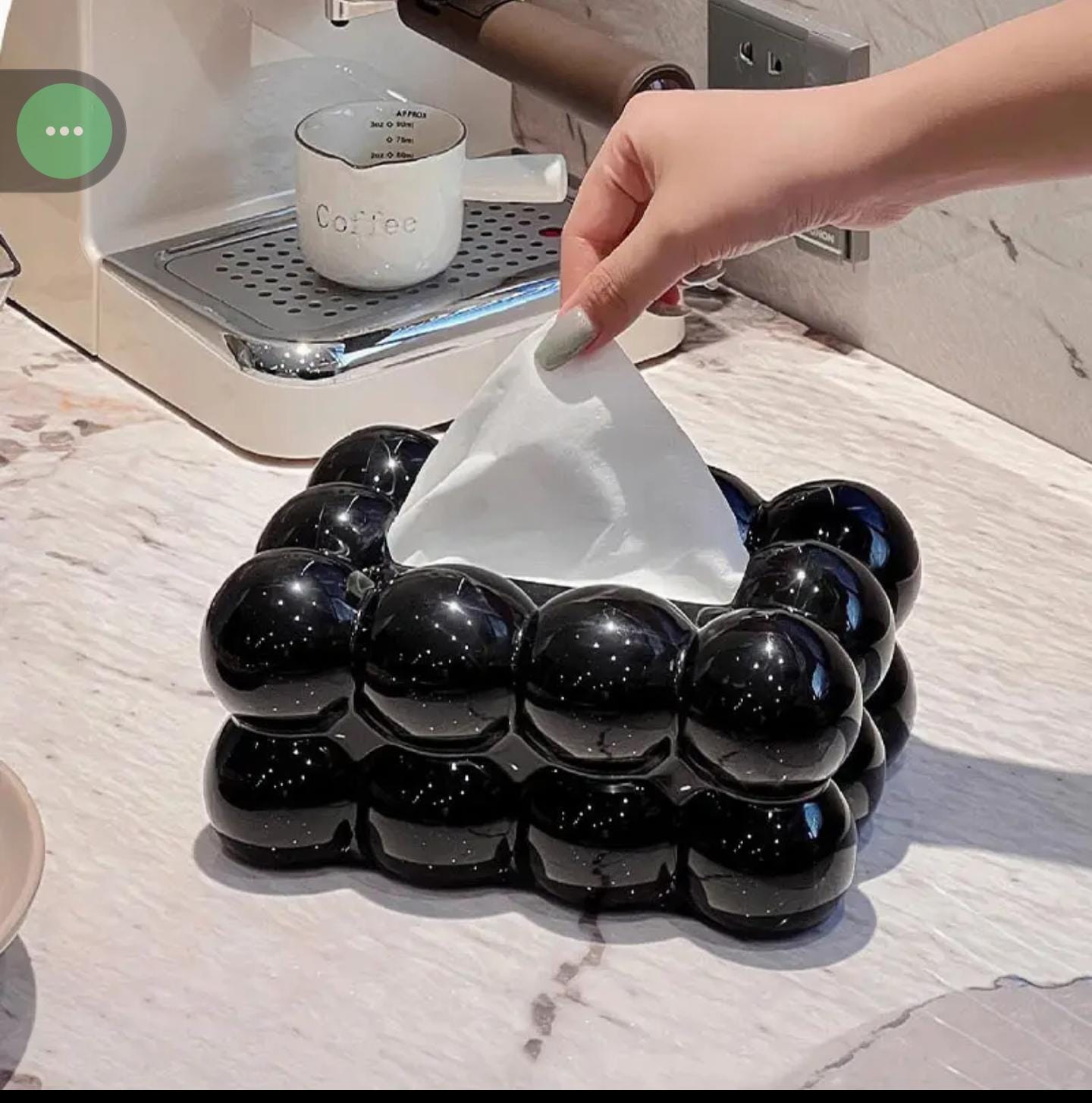 Bubble Tissue Box