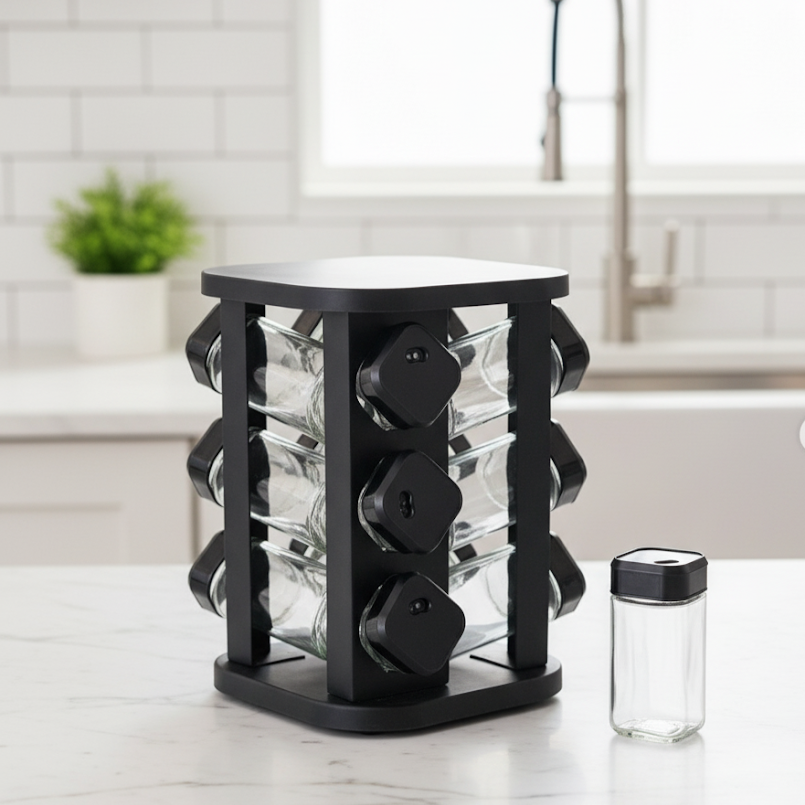 Rotating Spice Seasoning Organizer