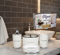 Elegant bath set -  bathroom accessory