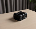 Chrome and Matte Finish Decorative Tissue Box
