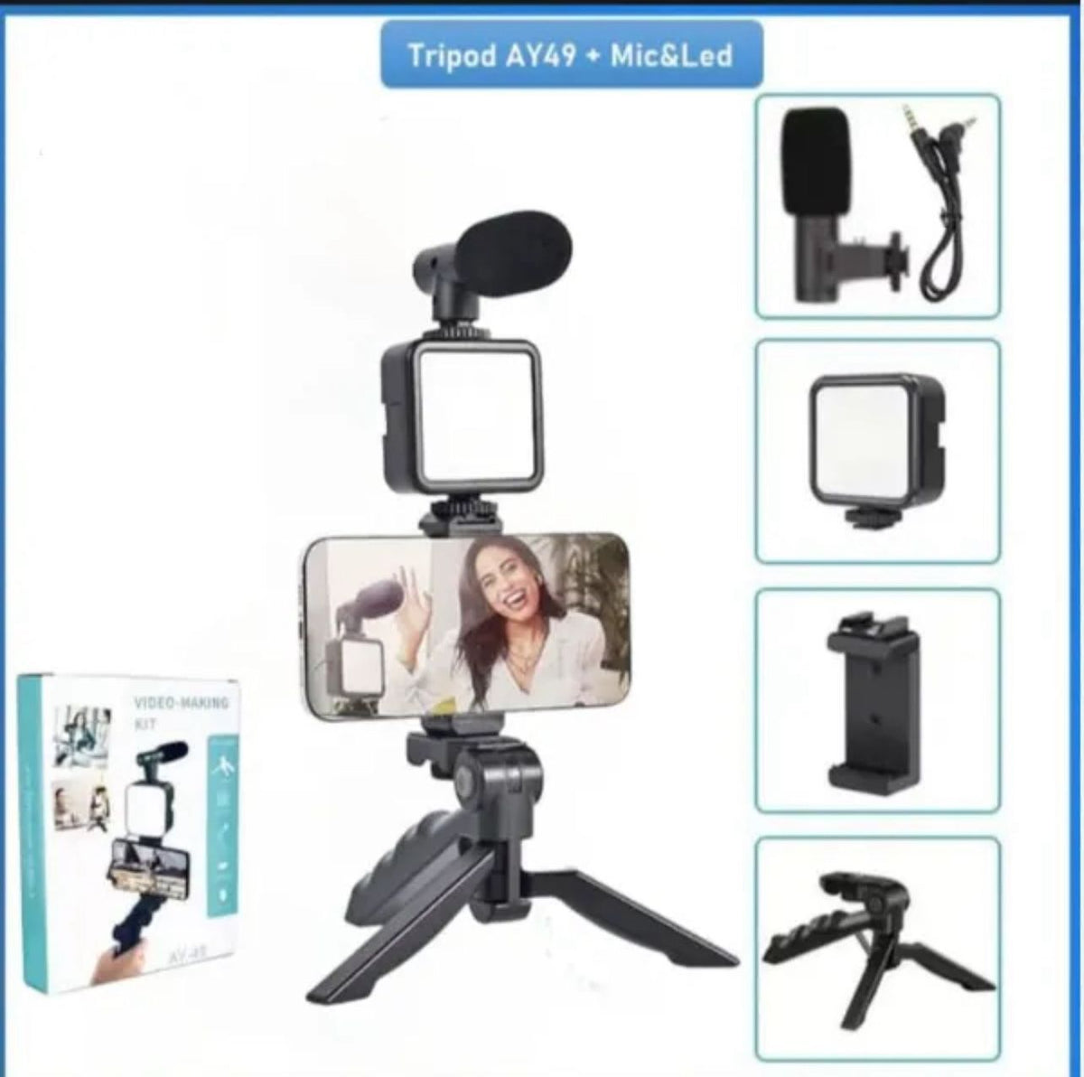 Video Making Vlogging Kit - Lighting Studio