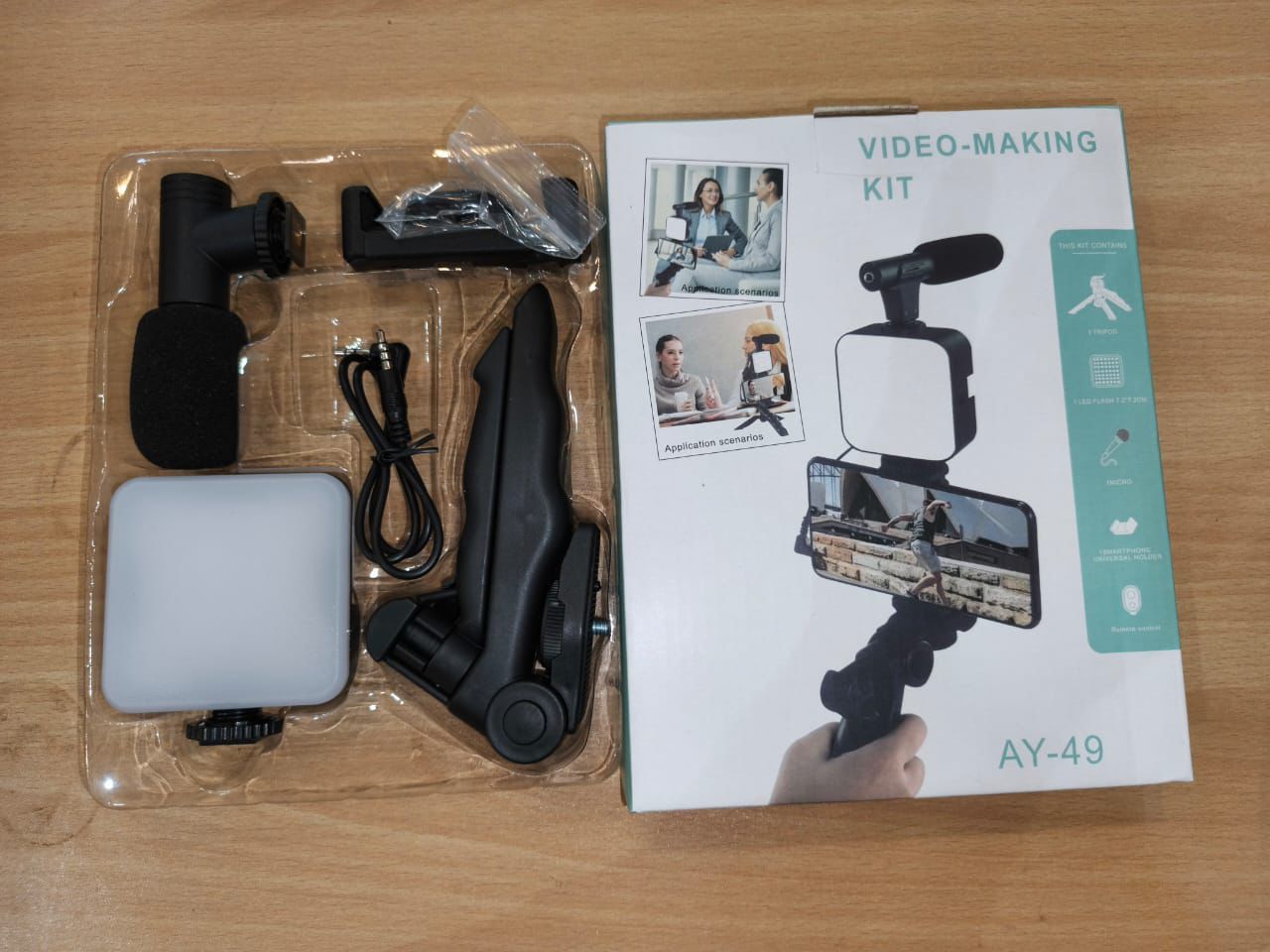 Video Making Vlogging Kit - Lighting Studio