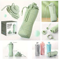 Silicon Folding bottle 600ml Ideal for travelling