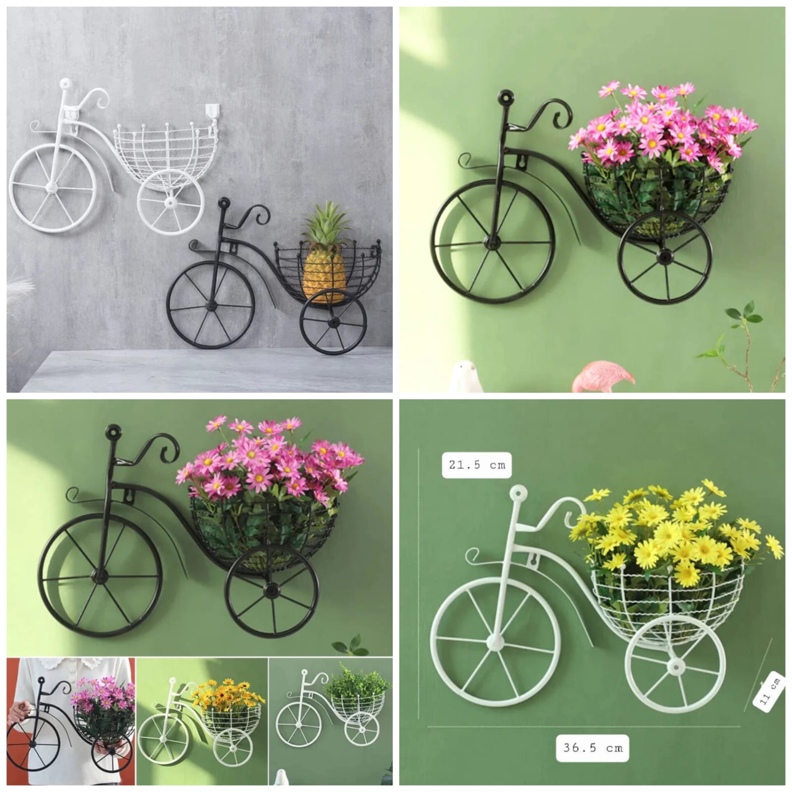 Bicycle Wall Decor - Organizer