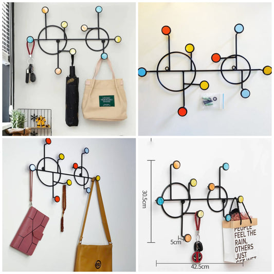 Modern Wall-Mounted with Hook - Organizer
