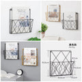 Minimalist Metal Magazine Holder - Organizer